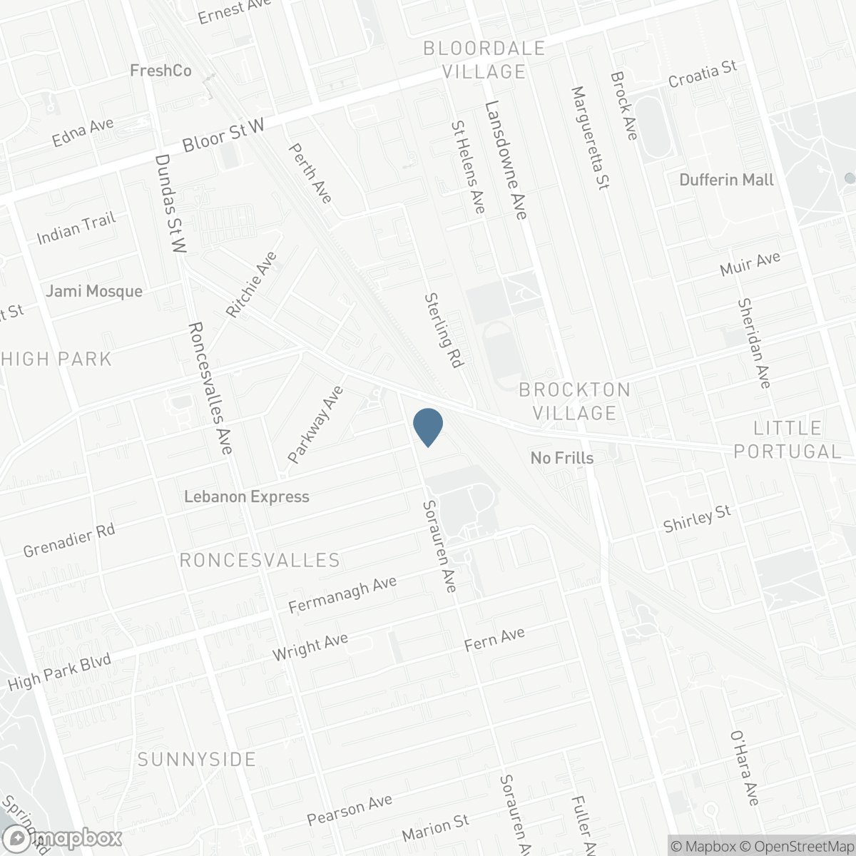317 - 383 SORAUREN AVENUE, Toronto, Ontario M6R 0A4